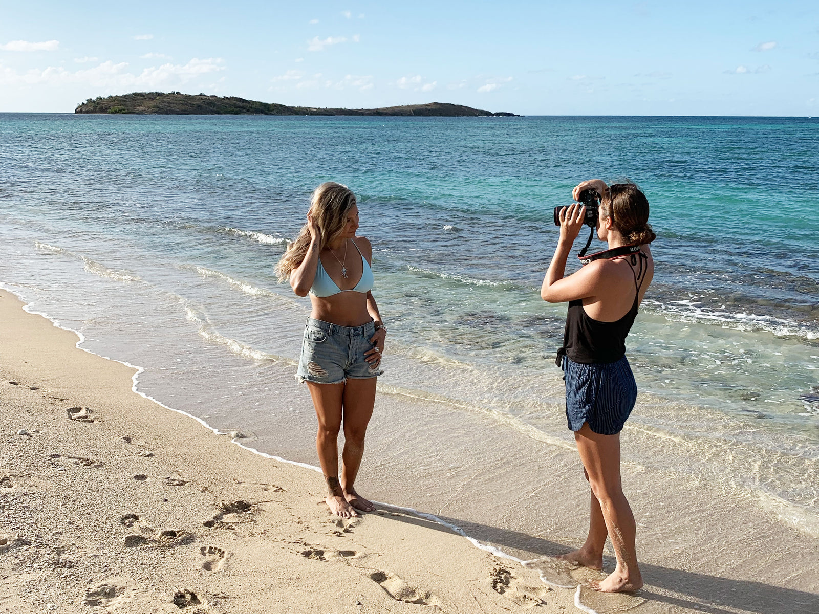 Beach Photo Shoot in Paradise - FantaSea Jewelry