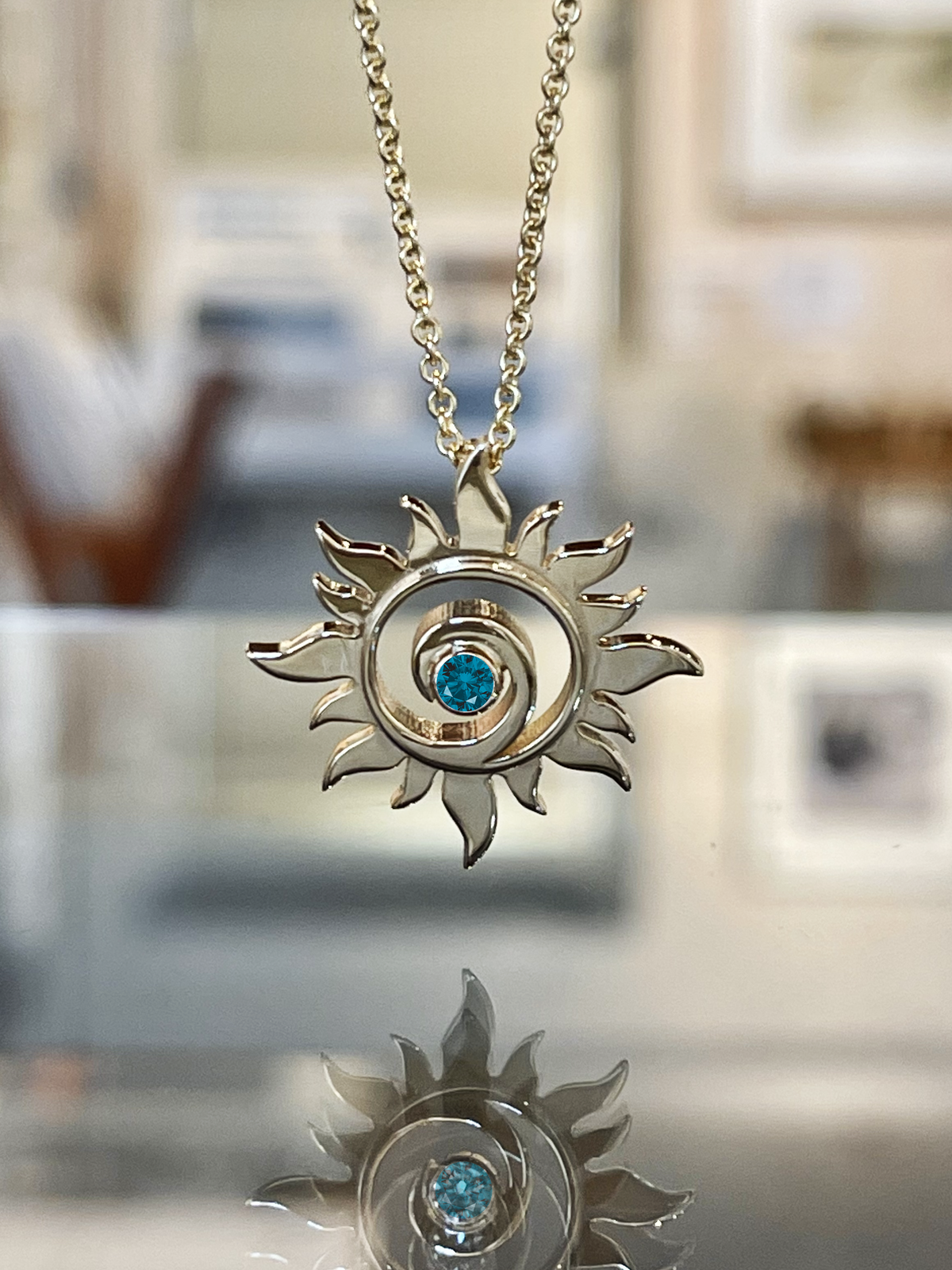 Custom Order Sun Necklace